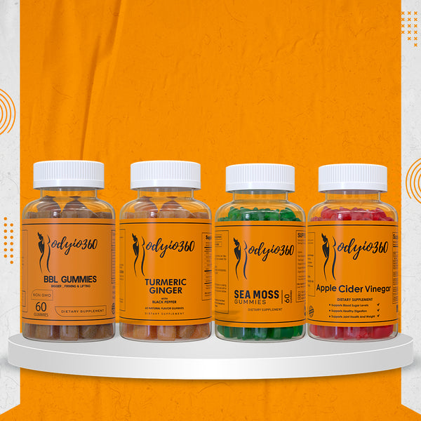 The Ultimate Body Bundle – 4-Pack Natural Gummies Product Image